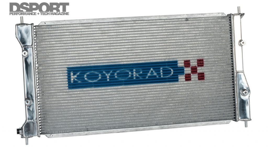 Koyorad Aluminum Racing Radiator improves cooling efficiency