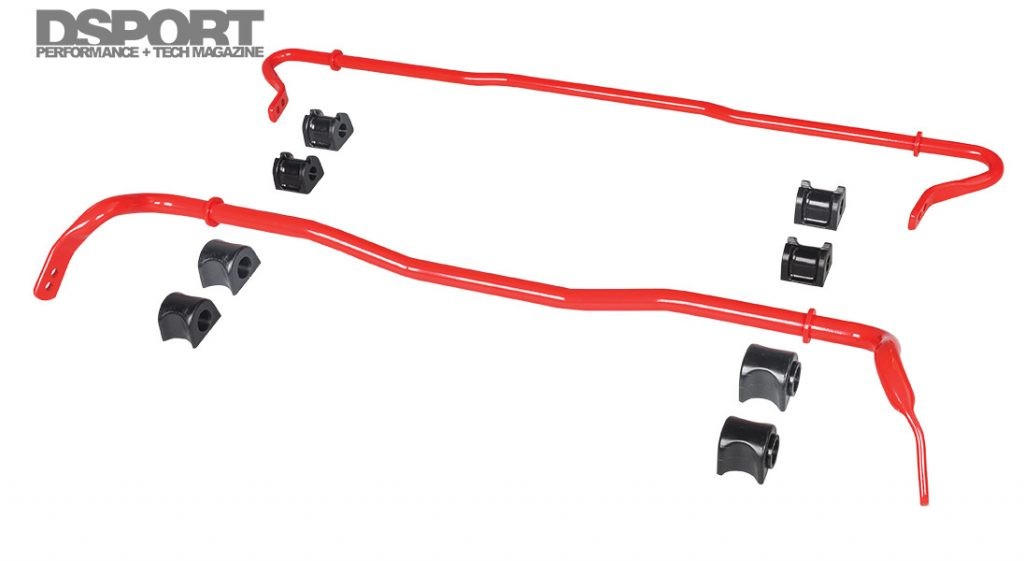 Eibach Anti-Roll Kit increases stiffness to minimize body roll