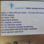 OBD2 scanner connected to a car's diagnostic port
