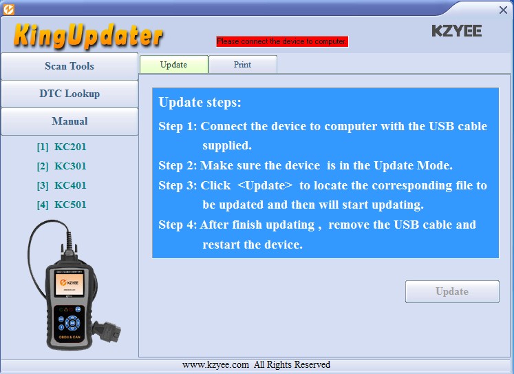 KZYEE Updater Download