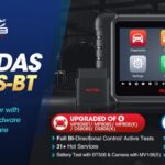 Autel MaxiDAS DS808S-BT Scanner Showing Diagnostic Trouble Codes