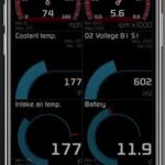 Hondata Mobile App Interface