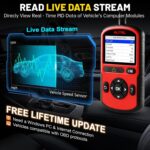 Autel AL549 OBDII Code Reader supports all 10 modes of OBDII test for complete vehicle diagnostics and ABS warning lights