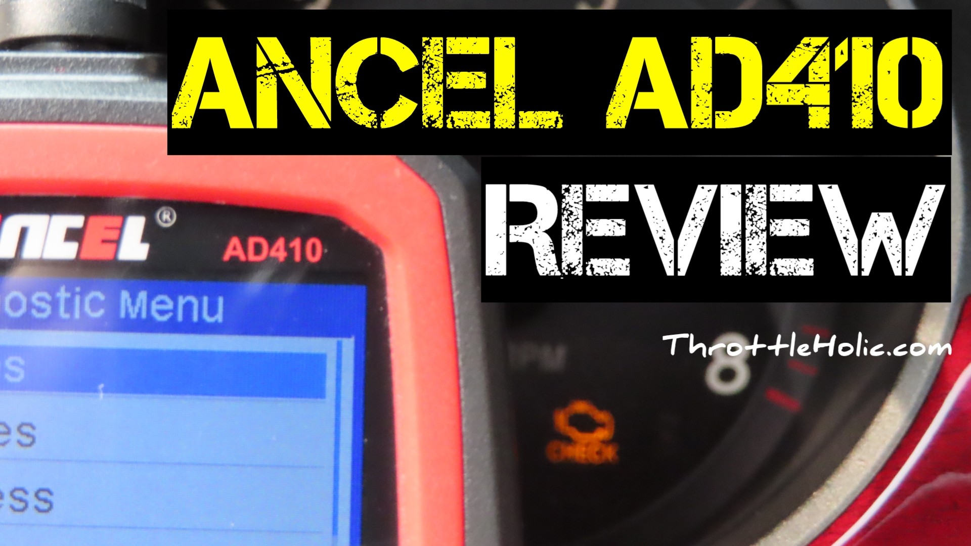 ANCEL AD410 Code Reader Review