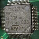 STM8S208 RBT6 GH208 VG CHN GH 035 Microcontroller Chip