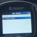 How to relearn crankshaft sensor with an obd2 scanner step 1