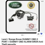OBD2 Port Location in Land Rover Range Rover 4.6 HSE