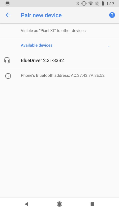 Select BlueDriver