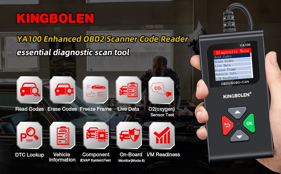 Auro OBD2 Scanner Comprehensive Diagnostics
