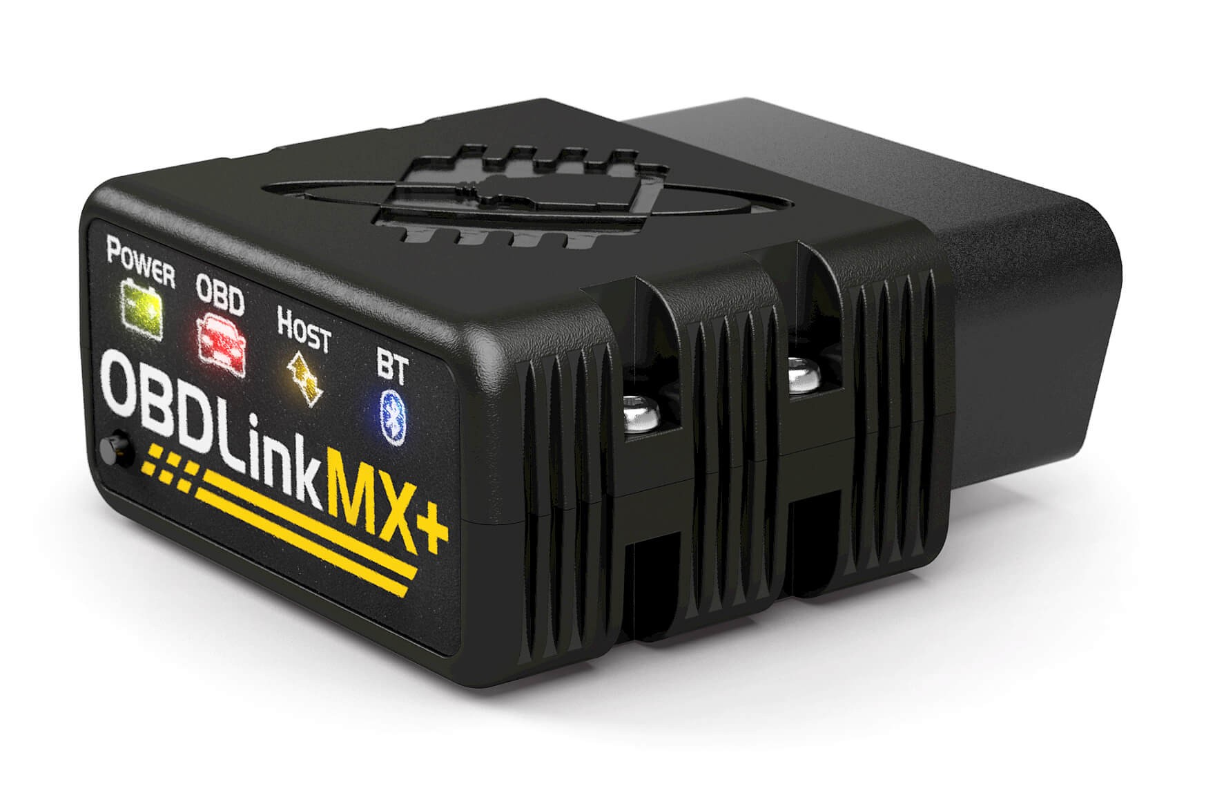 OBD2 scanner displaying diagnostic data