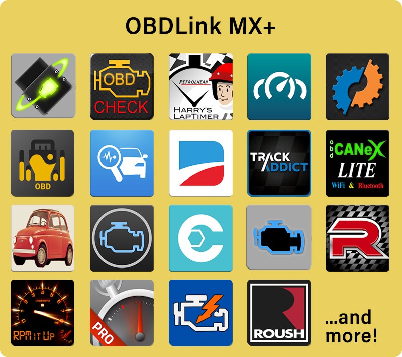 Extensive OBD App Support