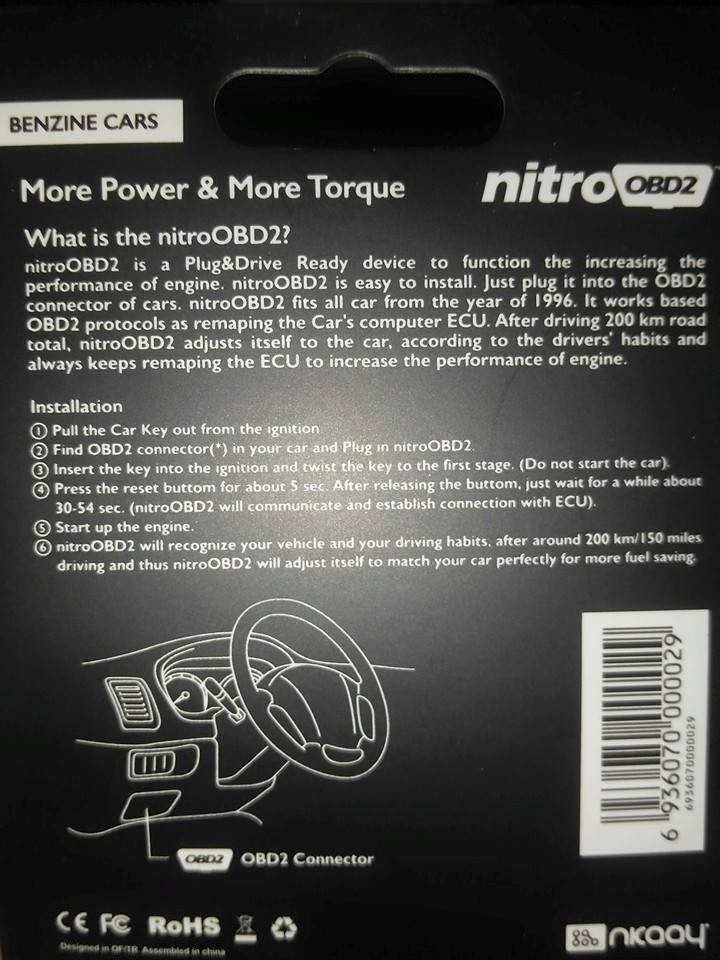Nitro OBD2 Scam Install Steps