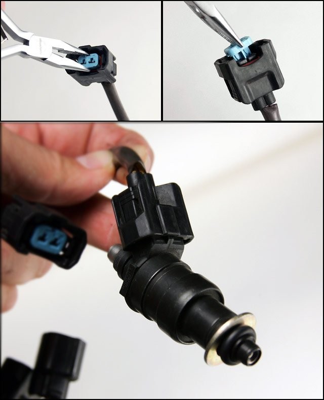 OBD2 Injector Clip Modification