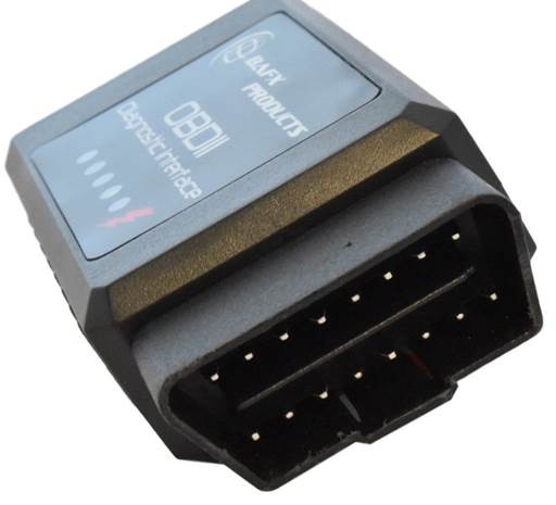 OBD2 Scanner Connected to Car