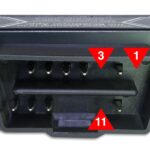 Diagram illustrating OBDLink MX+'s capability to access GM and Ford manufacturer-specific networks, a feature absent in BlueDriver.