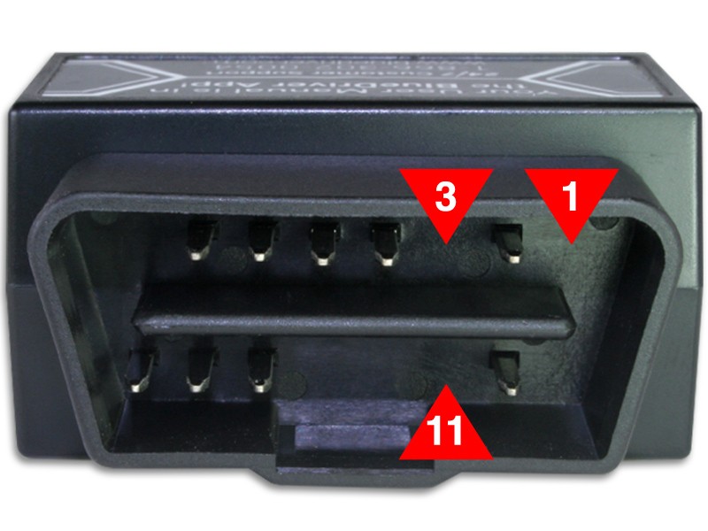 Diagram illustrating OBDLink MX+'s capability to access GM and Ford manufacturer-specific networks, a feature absent in BlueDriver.