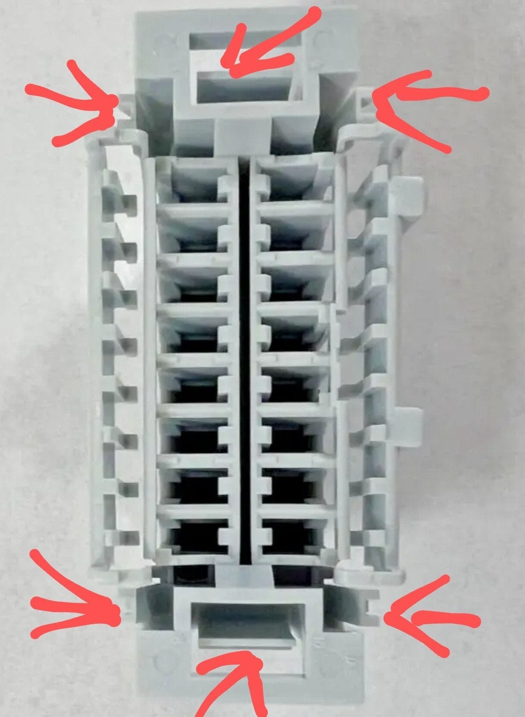 Back View of OBD2 Connector