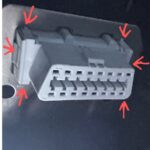 OBD2 Connector Retaining Clips