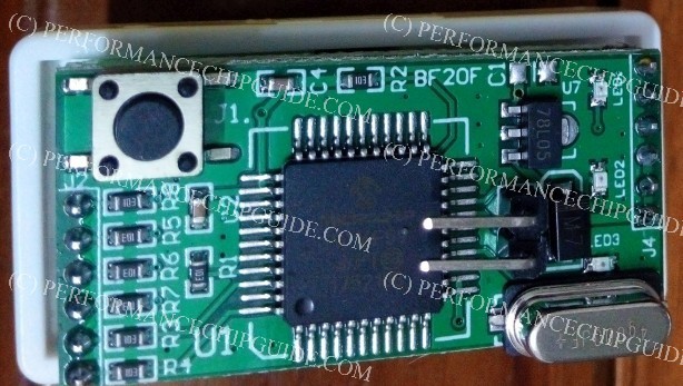 SUPER OBD2 OBDII Tuning Box Circuit Board Bottom View