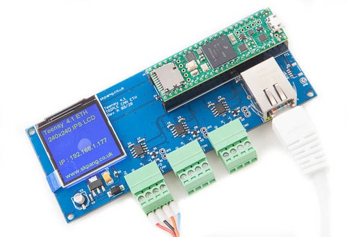 Teensy 4.1 Triple CAN Bus Board