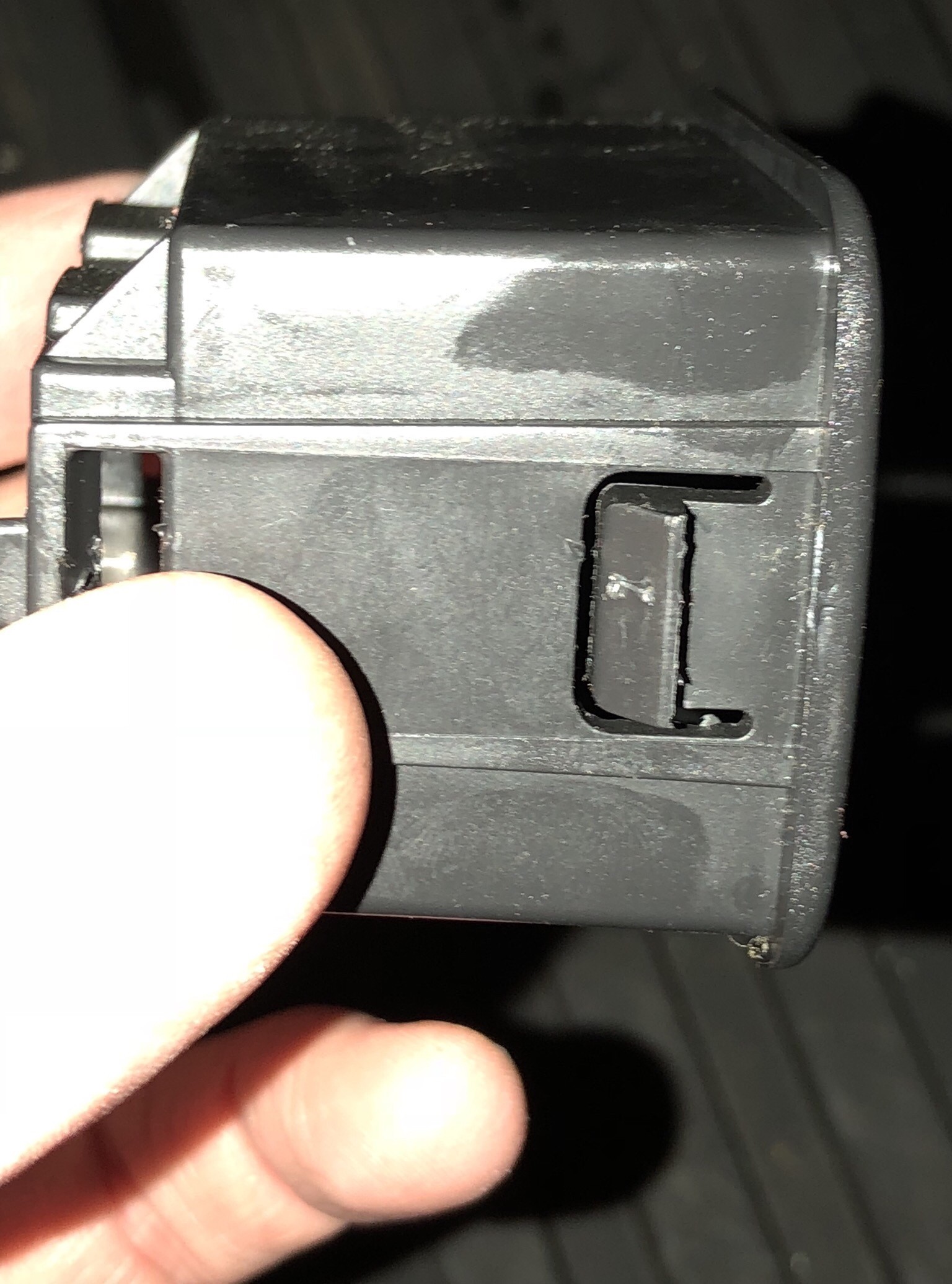 OBD2 Shroud Removed