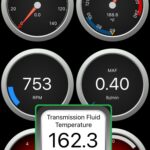 OBD2 Scanner Connected to Car